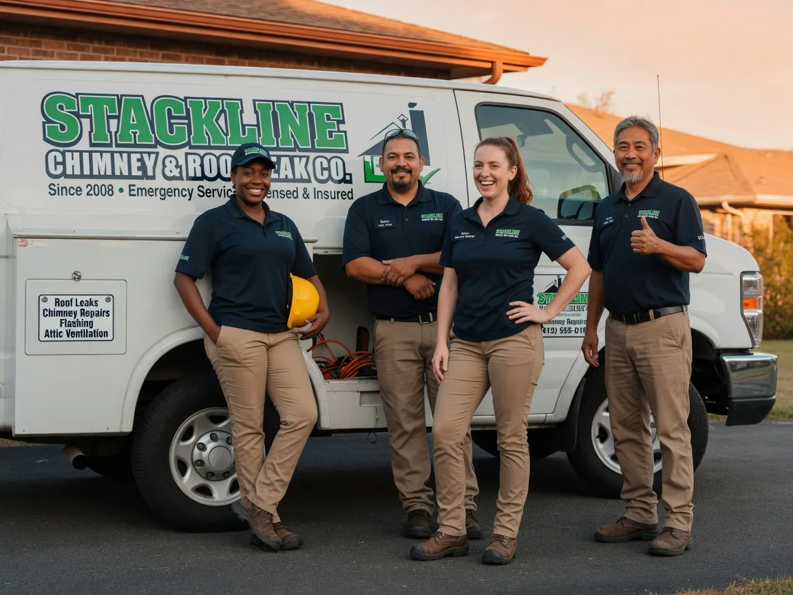 Chimney flashing repair company in Wise, NC